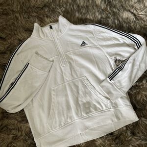 Adidas Quarter Zip Up Jacket